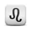 Løve sign glyph symbol